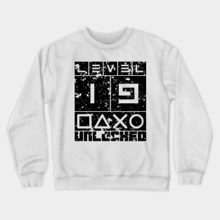 Level 19 unlocked Crewneck Sweatshirt